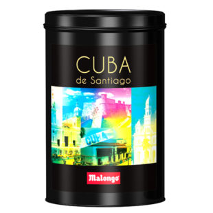 Café Santiago de Cuba en lata 250 g molido.