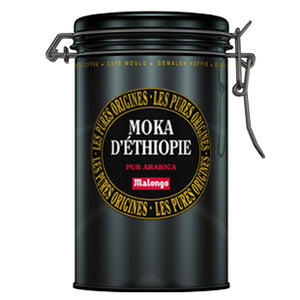 Café Moka de Etiopía  en lata 250 g molido