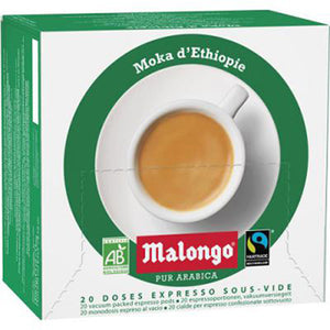 Café Moka d’Ethiopie en PODS caja 20 cápsulas