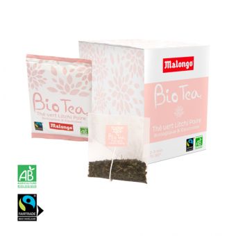 Té verde con lichi y pera caja 25 sobres